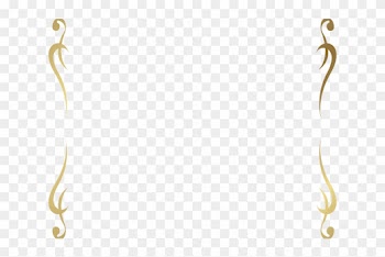 Decorative Border Clipart Fancy - Fancy Borders Png Gold