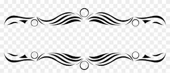 Decorative Borders Drawing Line Art Vexel Painting - Clip Art Line Border