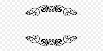 Decorative Borders Stencil Designs Decorative Arts - Decorative Borders Black &amp; White