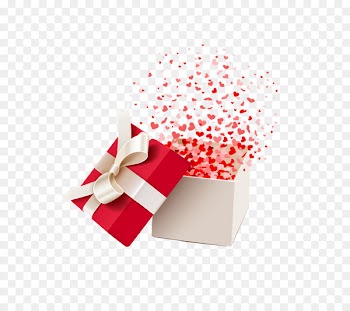 Decorative box Gift Valentines Day - Surprise gift 