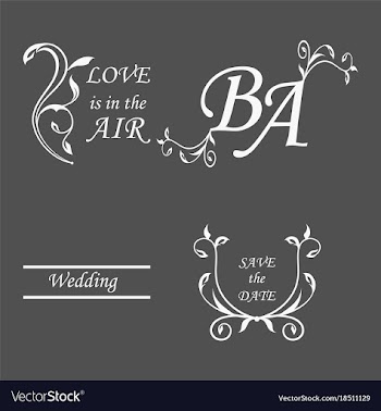 Decorative calligraphic elements floral dividers vector image