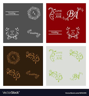 Decorative calligraphic elements floral dividers vector image