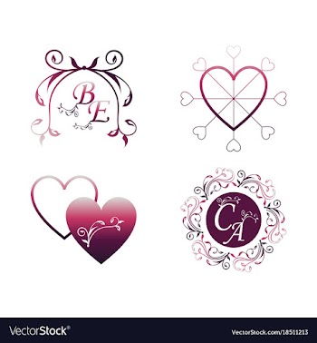 Decorative calligraphic elements floral dividers vector image