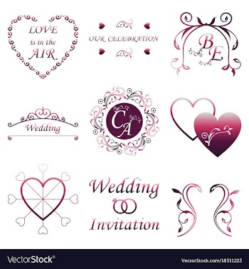 Decorative calligraphic elements floral dividers vector image