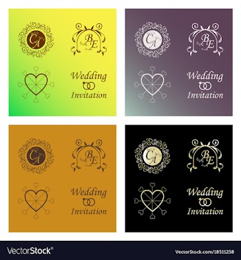 Decorative calligraphic elements floral dividers vector image