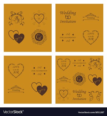 Decorative calligraphic elements floral dividers vector image