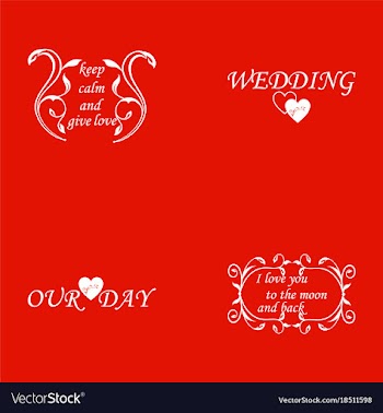 Decorative calligraphic elements floral dividers vector image