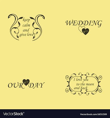 Decorative calligraphic elements floral dividers vector image