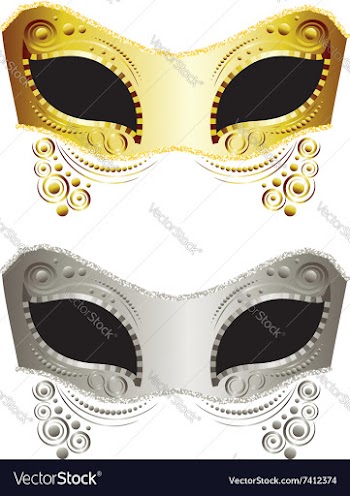 Decorative Carnival Mask2 vector image