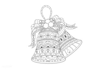 Decorative Christmas bells vector | Free stock vector - 291776