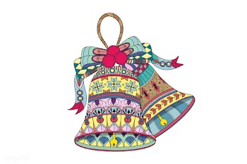 Decorative Christmas bells vector | Free stock vector - 296842