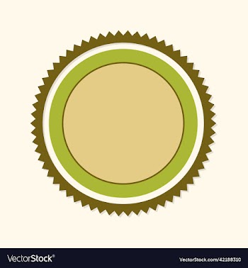 decorative colorful badge flat