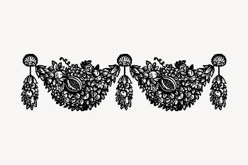 Decorative divider clipart, drawing illustration | Free Vector Illustration - rawpixel