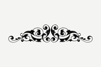 Decorative divider collage element, vintage | Free PSD Illustration - rawpixel