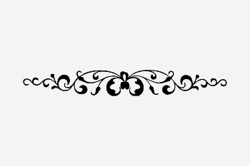 Decorative flourish clipart illustration psd. | Free PSD - rawpixel