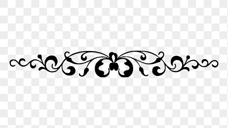 Decorative flourish png sticker illustration, | Free PNG - rawpixel