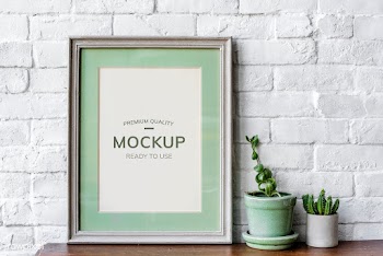 Decorative frame displays | Free stock psd mockup - 296673