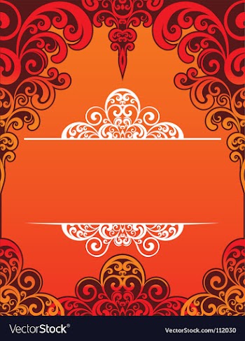 Decorative frame vector image