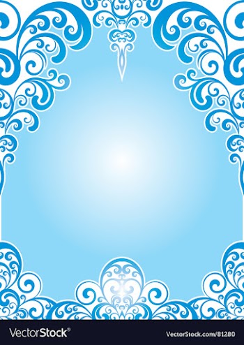 Decorative frame vector image