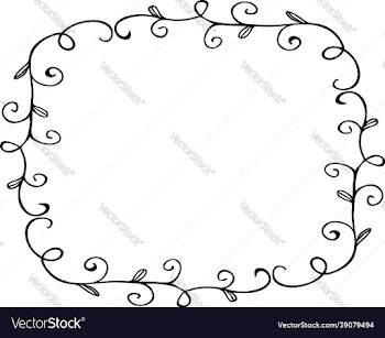 decorative frames and borders on white background