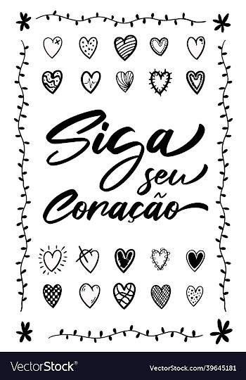 decorative lettering in brazilian portuguese