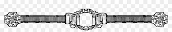 Decorative Line Black Png 26, Buy Clip Art - Horizontal Border Png
