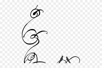 Decorative Line Blue Clipart Squiggly - Swirl Border