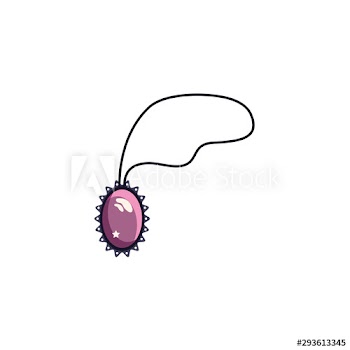 decorative necklace halloween icon