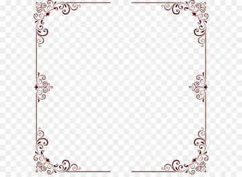 Decorative patterns border 