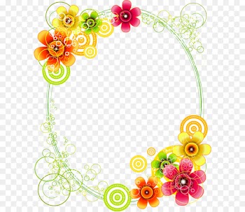 Decorative patterns border 