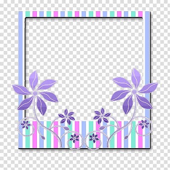 Decorative Polaroid Frame, pink and white frame template transparent background PNG clipart