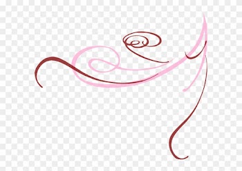 Decorative Swirl Svg Clip Arts 600 X 515 Px - Rotes Herz Blüht Wedding Tischnummer-karten Postkarte