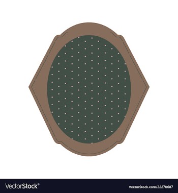 Decorative vintage frame and border vector image