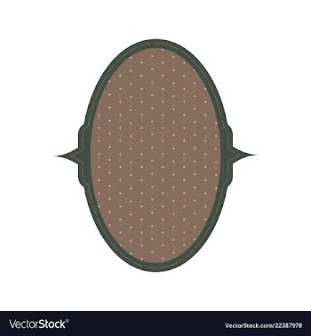 Decorative vintage frame and border vector image