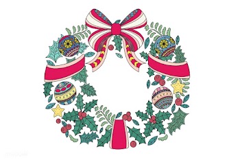 Decorative wreath vector | Free stock vector - 296846
