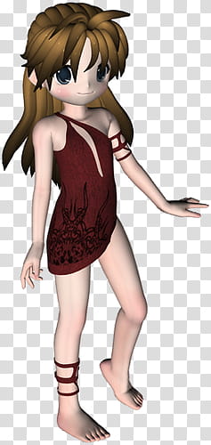 DeDecoraciones s, brown haired female anime character transparent background PNG clipart