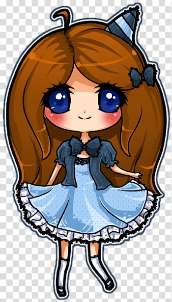 DeDecoraciones s, brown haired female anime character transparent background PNG clipart