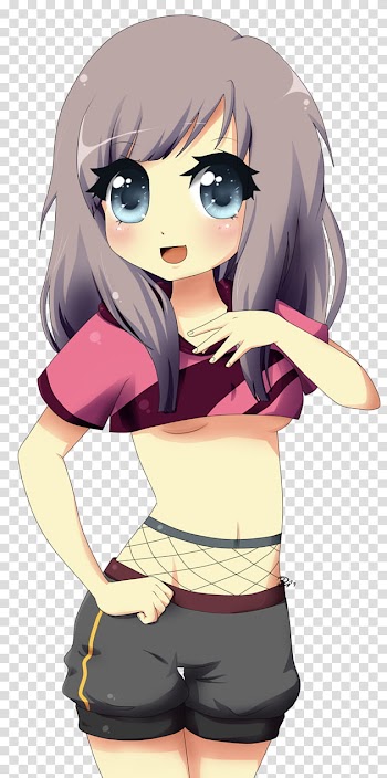 DeDecoraciones s, gray haired anime illustration transparent background PNG clipart