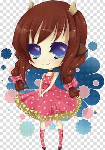 DeDecoraciones s, pink dressed female anime character transparent background PNG clipart