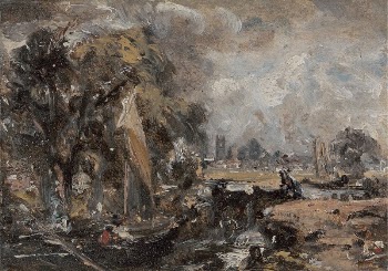 Dedham Lock by John Constable | Free Photo - rawpixel