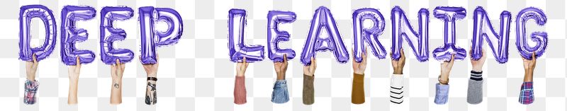 Deep learning word png, hands | Free PNG - rawpixel