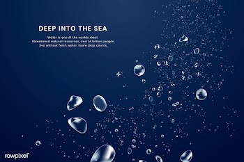 Deep sea background | Free stock vector - 599559