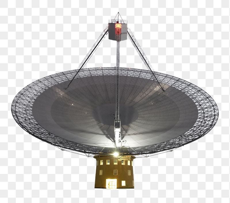 Deep space png antenna sticker, | Free PNG - rawpixel