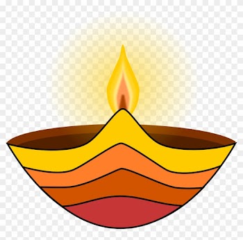 Deepam Clipart - Diwali Lamps Clipart