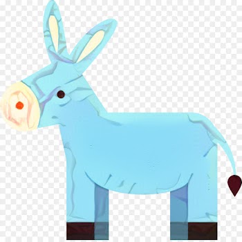 Deer, Donkey, Goat, Turquoise, Burro PNG
