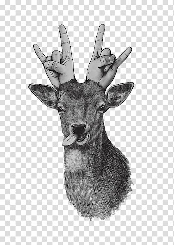 Deer Drawing Watercolor painting Art, deer transparent background PNG clipart