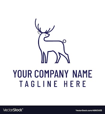 deer logo design