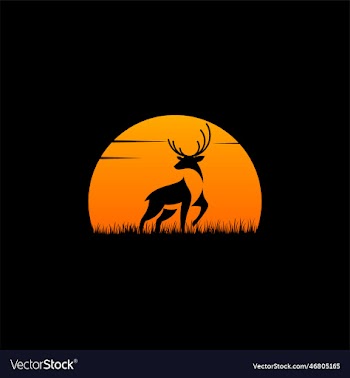 deer moon deer logo