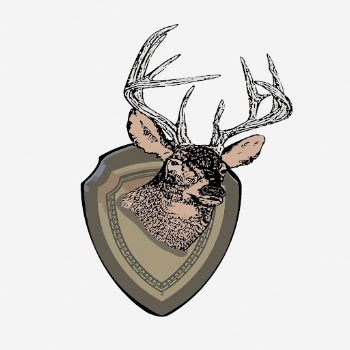 Deer trophy hand drawn illustration. | Free Photo - rawpixel