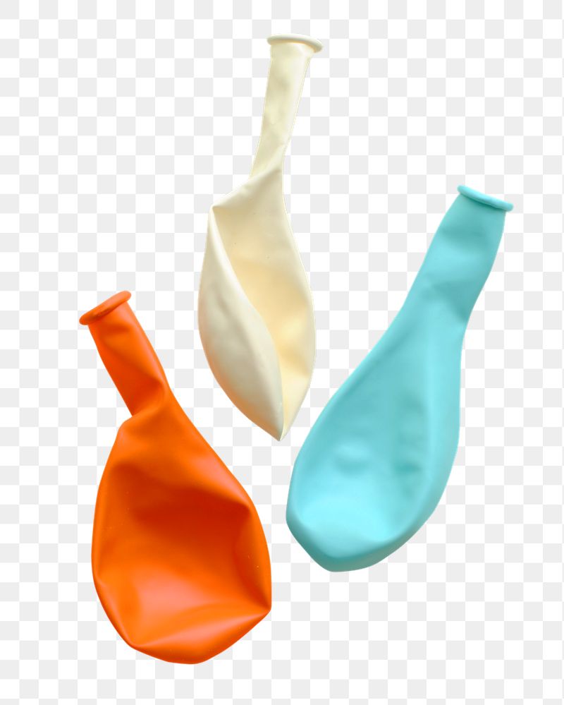 Deflated rubber balloons  png | Free PNG - rawpixel